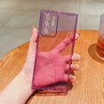 thumbnail image 3 of for Samsung Galaxy Note 20 Ultra 5g 6.9” 5g Phone Case Clear Glitter Sparkly Bling Shiny Slim Cover Simple Minimalism Camera Protection Soft Silicone Transparent Shockproof Bumper (Purple), 3 of 12