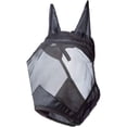 thumbnail image 2 of Harrison Howard CareMaster Pro Fly Mask Half Face Piano Black (XL; Extra Full), 2 of 4
