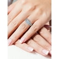 thumbnail image 3 of Imperial 3/8Ct TDW Diamond 10k Yellow Gold Double Halo Bridal Set (H-I, I2), 3 of 6
