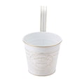 thumbnail image 1 of Gardening tin bucket single hook detachable (white large), 1 of 14