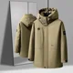 thumbnail image 4 of Nueva chaqueta de plumón de longitud media de invierno para hombre, chaqueta gruesa de plumón de pato blanco con capucha informal a la moda para hombre, abrigo nuevo, 4 of 5