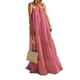 thumbnail image 1 of Txlixc Vestido de mujer con tirantes largos y flores 3D sin mangas Txlixc  moda, 1 of 4