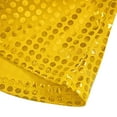 thumbnail image 4 of GiLiling Kids Girls Sparkly Sequins Dance Pants, Wide Leg Bell Bottom Flared Trousers for Hip Hop Jazz Disco (Gold, 11-12 Years), 4 of 7