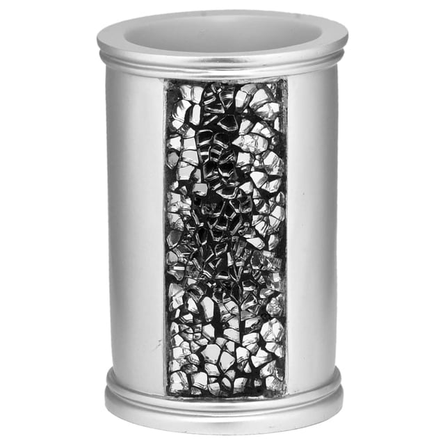 Organizador de cepillos de dientes y pasta de dientes Sinatra Bath, plateado