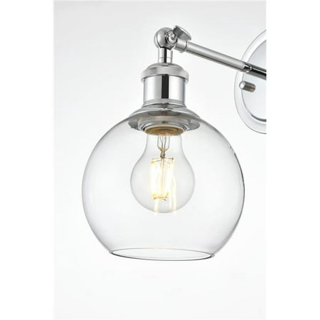 

Living District LD7325W6CH 110 V E26 1 Light Vanity Wall Lamp Chrome