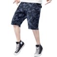 thumbnail image 1 of Faithtur Men? s Solid Color/Camouflage Print High Waist Shorts with Pockets, 1 of 9