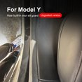 thumbnail image 4 of Para Coche Protectores de umbral de puerta embellecedor de umbral de puerta de fibra de carbono antiarañazos para Tesla modelo Y Likrtyny Accesorios para autos y motos, 4 of 8