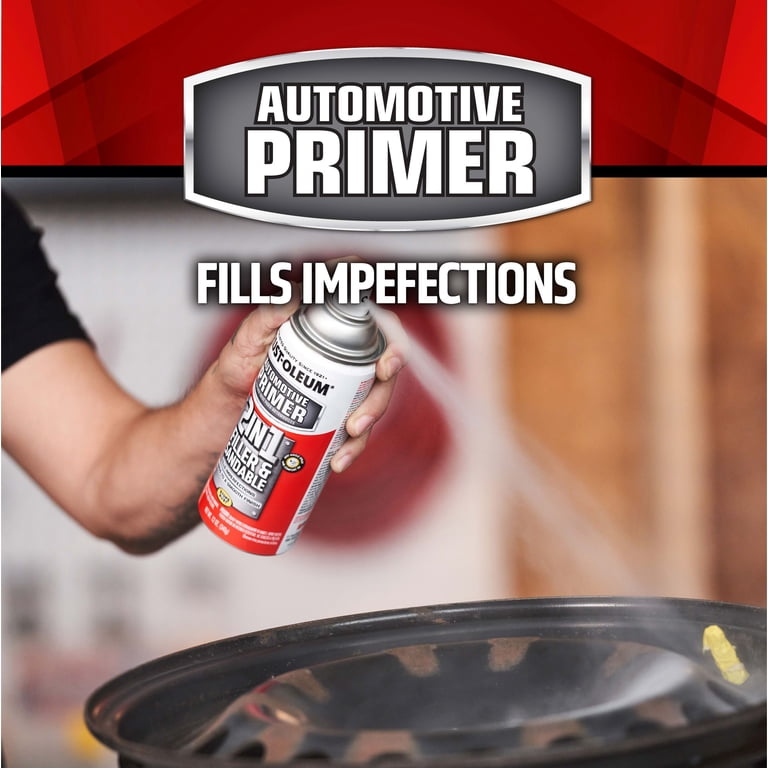 Rust-Oleum Automotive 2-in-1 Filler and Primer, Gray 12oz photo 4