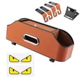 thumbnail image 3 of Car Headrest Organizer Backseat Storage Box Durable Large Capacity Phone Stand Stylish Universal with Cup Holders for Road Trips Kids Orange, 3 of 7