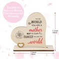 thumbnail image 1 of Mom Birthday and Mother Day Novelty Present Bedroom Decoration Thanksgiving Gift for Mommy Mother Is The World Home Decoration Gao Jinjia LED, 1 of 2