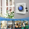 thumbnail image 6 of Txkrhwa Square Thermostat Lock Box, 5.9 x 5.9x2 inch Universal Thermostat Cover with Lock, Clear AC Thermostat Guard Box Cover with Key, Small Acrylic Lock Box for All Type Thermostat on Wall, 6 of 11