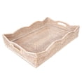 thumbnail image 1 of Artifacts Rattan™ Scallop Collection Rectangular Tray, 1 of 2