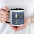 thumbnail image 5 of CafePress - Seagull Heaven Mug - 11 oz Ceramic Mug - Novelty Coffee Tea Cup, 5 of 6