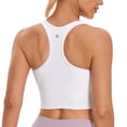 thumbnail image 1 of Musculosa Crop Top CRZ YOGA Butterluxe con Espalda Nadadora Blanca XS, 1 of 4