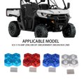 thumbnail image 3 of Ounissouiy RCGOFFLOW rueda de montaje hexagonal pieza de coche RC adaptador fuerte para 1/10 ECX AMP Monster Trucks RC pieza de actualización Kits de construcción modelo Rojo, 3 of 6