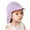 Purple, variant on Riforla Children's Summer New Outdoor Breathable Travel Cute Sun Quick Drying Baby Sun Hat Bomber Hats Orange