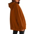 thumbnail image 7 of XMMSWDLA Womens Oversized Hoodies Sweatshirts Fleece Hooded Pullover Tops Sweaters Casual Comfy Fall Fashion Outfits Clothes 2024, 7 of 7