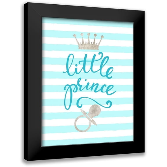 Dos Santos, Bella 12x14 Black Modern Framed Museum Art Print Titled - Little Prince