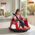 thumbnail image 2 of Costway 12V Kids Bumper Car,360° Spin & Remote.Battery-Powered,for 1.5-6 ages.Red, 2 of 10