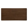 thumbnail image 2 of Walnut Solid Wood Rectangular Dining Table Seats 6 8, 2 of 6
