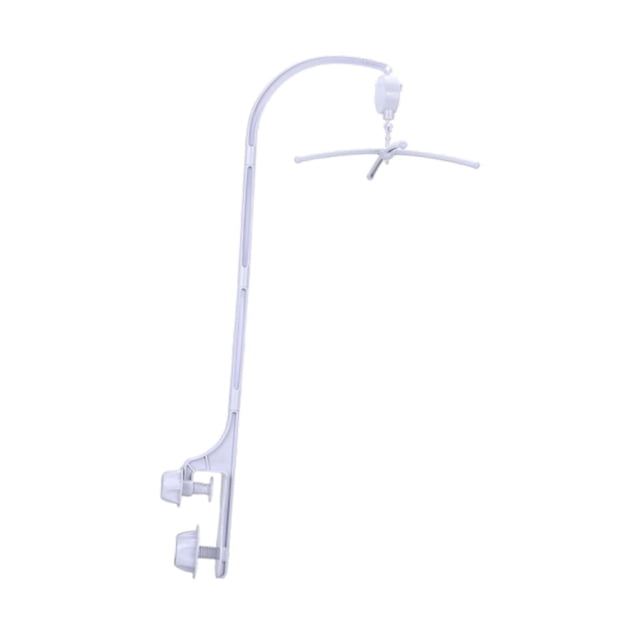 Soporte de campana de cama de brazo colgante Decoración girando fácil de instalar soporte de campana de cama Cot soporte móvil para niños niñas Juego de 4 nudos