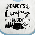 thumbnail image 4 of Inktastic Daddys Camping Buddy Boys or Girls Baby Bib, 4 of 4