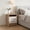 Multicolor, variant on iooHug Modern Nightstand, 2-Drawer 3-Shelf, Particle Board, Multicolor, 1-Count, 19.9 in H x 15.7 in L x 14.7 in Bedroom