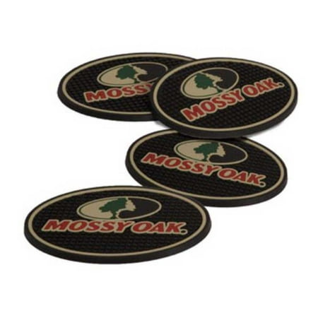 Oak Coaster - Mossy Oak Rubber Coaster Set, No Slip - Set Of Four MO-68515