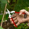 thumbnail image 4 of Professional Stainless Steel Garden Pruning Scissors - Rust-Resistant, High-Elasticity Spring Mechanism, Ergonomic Non-Slip Handles for Gardening, Fruit Picking, and Branch Cutting - 2 Size Options, 4 of 5