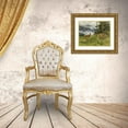 thumbnail image 3 of Josef Schmitzberger 23x20 Gold Ornate Framed and Double Matted Museum Art Print Titled - Red Deer in the Morning Mist, 3 of 4