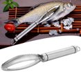 thumbnail image 4 of Rascador De Escamas, Escamador De Pescado, Mango Antideslizante Portátil Para Amas De Casa, Cocinero Profesional ANGGREK EH3118, 4 of 8