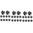 thumbnail image 1 of 30Pcs Mop Broom Holder Wall Mounted Garden Storage Clips Rack with Screws Handle Hanging Tools for Home Kitchen Bathroom, 1 of 10