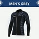 thumbnail image 2 of Eigraketly Traje de neopreno de 3MM para buceo, traje de neopreno grueso de manga larga, chaqueta, trajes de buceo, traje de Surf para aeróbic acuático, Deportes acuáticos hombre gris METRO Eigraketly OD003290-12, 2 of 6