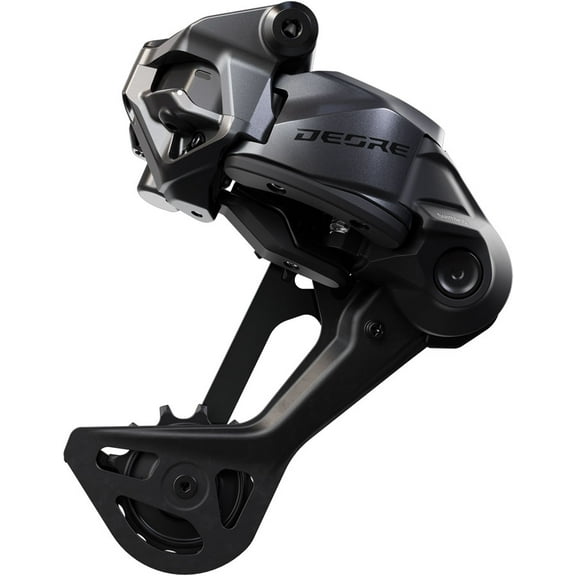 Shimano Deore RD-M6260-12 Di2 Rear Derailleur - 12-Speed, Long Cage, Shadow ES, Wired Power, For E-Bike Only, Black/Gray
