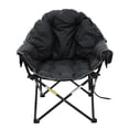 thumbnail image 5 of Caravan Sports Elite Club Chair with Cloud Comfort – Plush Oversized Folding Chair with Extra Cushioning, Portable Relaxing Outdoor Chair for Camping, Tailgating & Backyard, 5 of 5