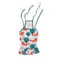thumbnail image 1 of Vestido de verano para mascotas, estampado de sandías, bloqueador solar, falda con tirantes para perros para Sping Summer S, 1 of 13