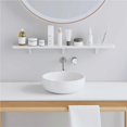 thumbnail image 3 of Estantes De Baño De Succión De Pared Simples Y Modernos Estantes De Inodoro Sin Estante De Plástico Perforado Estantes De Pared De Fondo De Tv Estantes De Almacenamiento De Cocina seitruly HA027953-02, 3 of 7