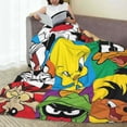 thumbnail image 6 of Looney Tunes Cartoons Blanket Super Soft Cozy Throw Blanket Fuzzy Comfy Flannel Blanket Warm Plush Blankets For Couch, Sofa, Bed 50"X40", 6 of 8