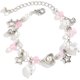 thumbnail image 2 of Pulsera Amor Corazón Estrella Cadena De Cuentas Delicada Pulsera Colgante Gótico Punk Resina Fresca Para Mujeres Adolescentes Niñas Joyería De Moda Ajustable Regalo Estético, 2 of 4