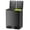 Glossy Black, variant on EDX 2 x 8.3 Gallon Dual Garbage Recycle Trash Can with Lid, Inner Buckets for Kitchen, Stainless Steel, Sliver