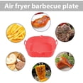 thumbnail image 2 of Silicone Air Fryer Liners, Non-Stick and Heat Resistant for Safe Cooking, Dishwasher Safe for Hassle-Free Cleaning, Versatile for Multiple Cooking Appliances, 2 of 5
