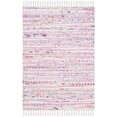 thumbnail image 1 of Safavieh Rag 2' X 3' Hand Woven Cotton Rug in Light Pink, 1 of 3