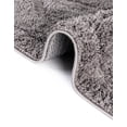 thumbnail image 7 of Unique Loom Trellis Shag Collection Area Rug - Ruby (6' x 9' Rectangle Gray/Ivory), 7 of 7