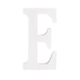 thumbnail image 1 of Unique Bargains White Wood Letters 3 Inch, Wood Letters for DIY Party Projects (E), 1 of 5