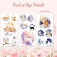 thumbnail image 2 of Rub on Transfer Decals for Furniture Crafts Decor Moon and Cats 6"x12" 3Pcs Waterproof UV DTF Transfer Sticker for Lingerie Chests Drawer Dresser Glass Porcelain Wood Plastic DIY, 2 of 9