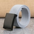 thumbnail image 6 of Mens Tactical Stretch Nylon Belts Nylon Web Belts for Men Quick Release Plastic Buckle Webbing Belt Fashion Belts for Women Elastic Fashion Belts for Women Dresses Fashion Belts for Dresses Plus Size, 6 of 8