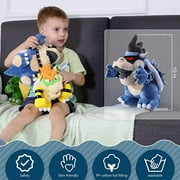 Super Mario Stuffed Animals,Mario Stuffed Animals , Mario Soft Stuffed Plush Toy Dark Limited Edition - 10"