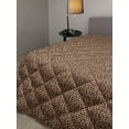 thumbnail image 2 of Leopard Print Down Alternative Comforter, Classical Savannah Mammal Skin Pattern with Vibrant Color Details, Microfiber Quilt for All Season, 5 Sizes, Multicolor, by Ambesonne, 2 of 3