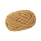 thumbnail image 3 of Hilo de lana grueso, hilo grueso, hilo para tejer brazos, hilo grueso, hilo jumbo para tejer almohadas, suéteres, camas para mascotas, macramé Marrón claro, 3 of 8