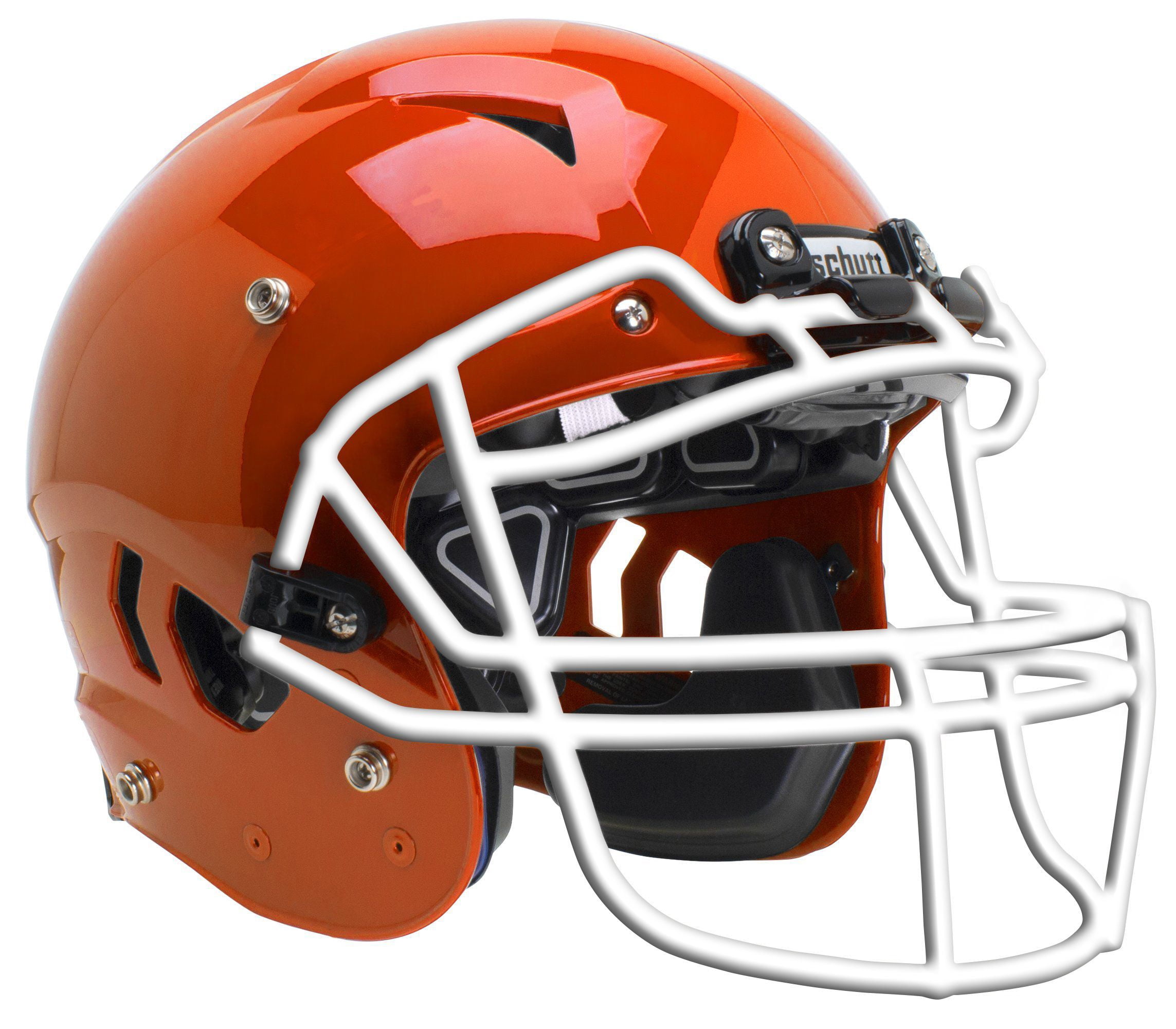 Schutt Vengeance A11 Youth Football Helmet w/Facemask (S, Black, White V-ROPO-TRAD-YF)